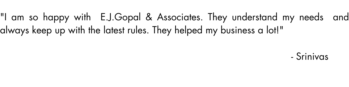 what customers say about ejgopalassociates 4